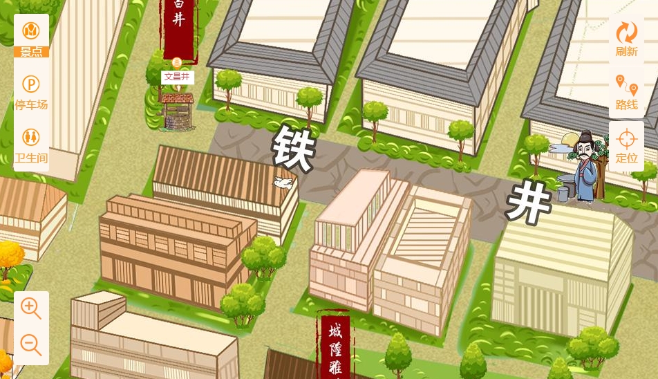 林州智慧景区：手绘地图与语音导览的完美融合